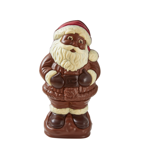 Moulage en chocolat lait père noël vitrine 1.65 kg