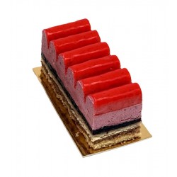 Bûchette croustillante myrtille et fruits rouges 80 g