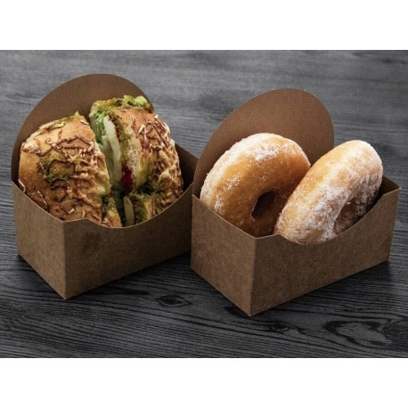 Etui snacking en carton 60 x 65 x 120 mm