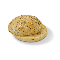 Pain burger signature sarrasin pavot cuit 80gr