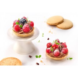 Coque de macaron nature 69 mm