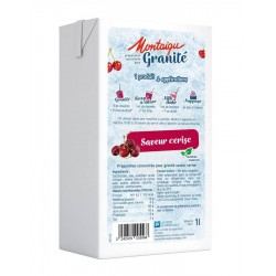 Préparation pour granité à la cerise 1 L