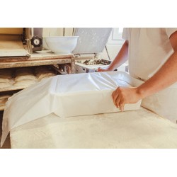 Sac à paton neutre blanc 500 x 700 mm x 100