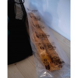 Sacs à pains 50 microns Premium France marron 120/50+50x 450 mm x 200