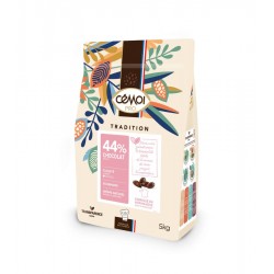 Chocolat 44 % cacao en palets 5 kg