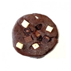 Pâte à biscuits surgelée cru cacao avec pépites 3 chocolats 80g