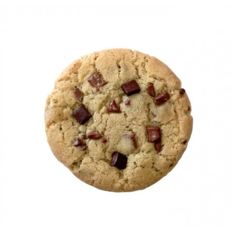 Pâte à biscuits surgelée cuit avec pépites de chocolat noir et au lait 