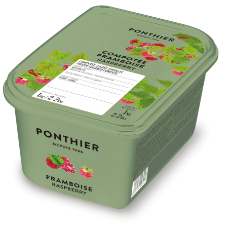compotée framboise sucrée surgelée 1kg 