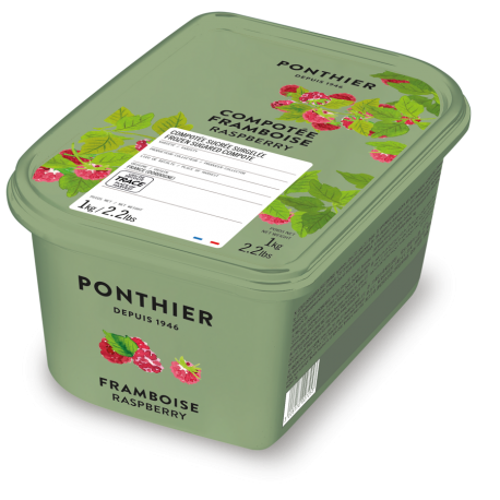 compotée framboise française sucrée surgelée 1kg 