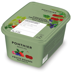 compotée fruits rouges sucrée surgelée 1kg 