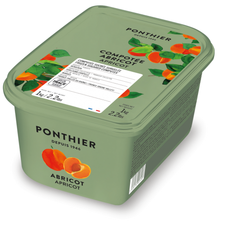 compotée abricot sucrée surgelée 1kg 