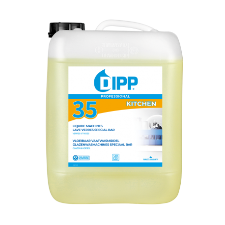 Dipp 35 liquide machine lave-verres 10 L
