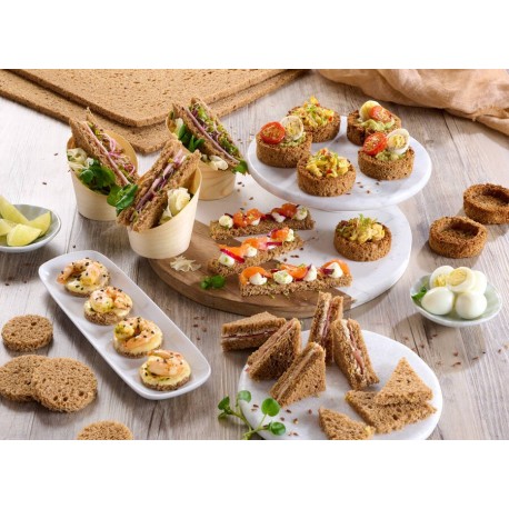 Plaque de pain de mie au seigle 300 x 400 x 8.5 mm 1,25 kg