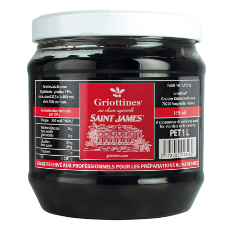 Griottine St james 15 % pet 1 litre 5+1