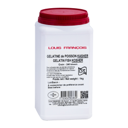 Gélatine de poisson kasher 240 Bloom 1 kg