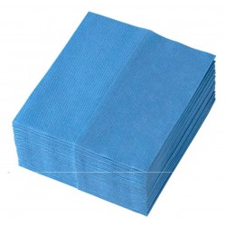 Lavette de table bleue 32 x 36 cm x 32