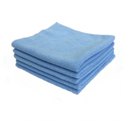 Chiffon micro fibre bleue 40 x 40 cm x 5