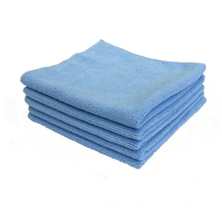 Chiffon micro fibre bleue 40 x 40 cm x 5