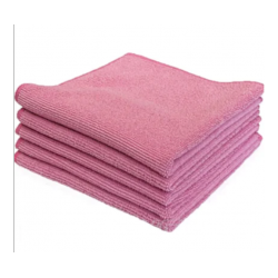 Chiffon micro fibre rouge 40 x 40 cm x 5