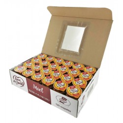 Miel de fleurs liquide en coupelles 20 g