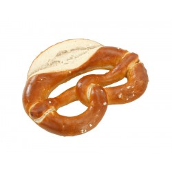 Pâte à bretzel avec sel prêt à l'emploi cuit 100G x10