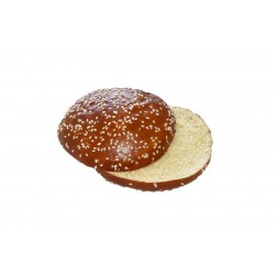 burger bretzel brioché au sésam cuit 80g x30