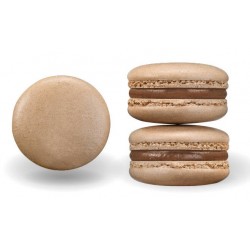 Macaron chocolat lait cacahuète 16 g