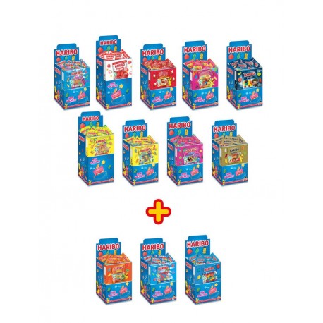 Colis Mini Sachets Haribo 9+3