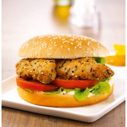 Aiguillette de poulet panée multicéréales cuite Halal 1 kg