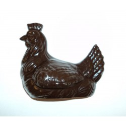 Moulade poule chocolat au noir 40 g