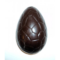 Moulage oeuf chocolat noir 8 cm 40 g