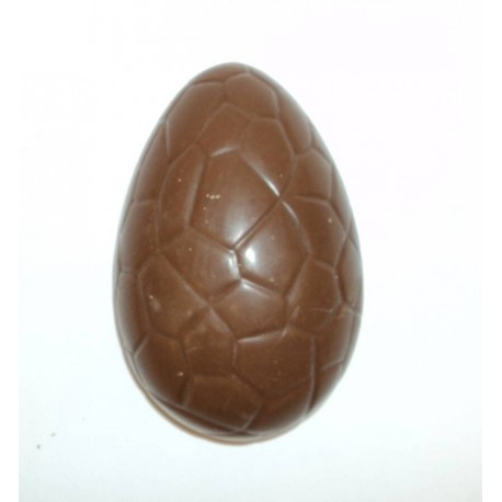Moulage oeuf chocolat lait 8 cm 40 g
