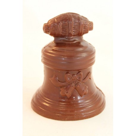 Moulage cloche 15.5 cm en chocolat lait 200 g