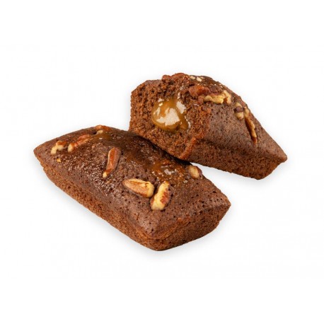 mini cake chocolat fourrage caramel 55g