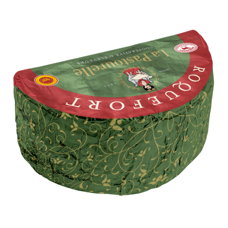 Roquefort AOP Arbras 1/2 environ 1,40 kg