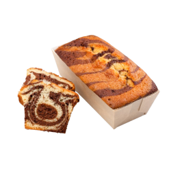 Cake marbré au chocolat 350g