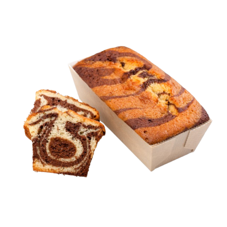 Cake marbré au chocolat 350g