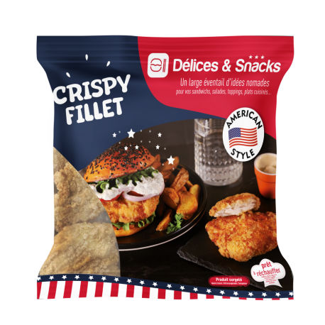 Crispy FILLET filet de poulet pané 1 kg