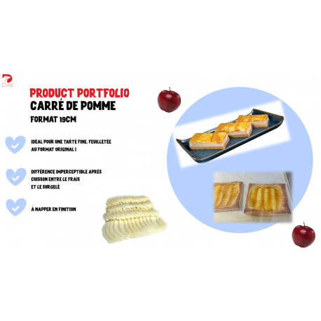 Carré de pommes 190x190mm 200g