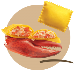 Bauletti farcis au homard 2 kg