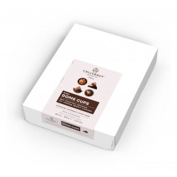 Dome chocolat de couverture noir 65 mm x 20