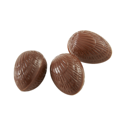 petit oeuf en chocolat lait fourré de praliné et cacahuètes 1.5kg