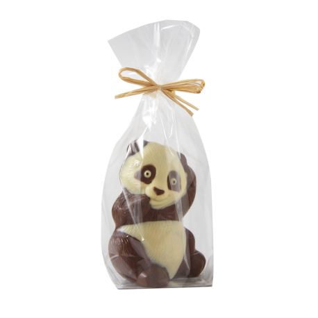 Moulage en chocolat lait panda en sachet 100 g