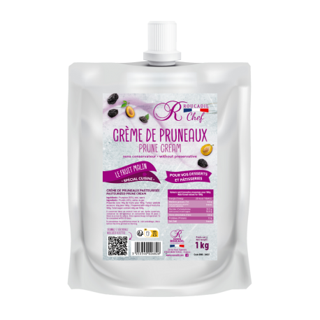 Crème de pruneaux gourde doypack 1 kg