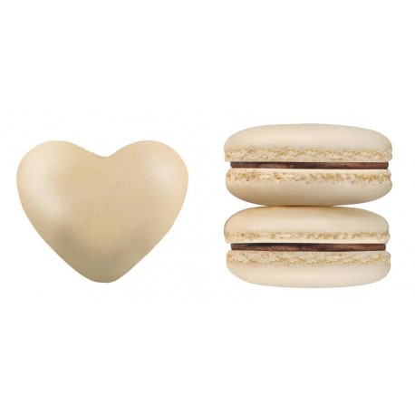 Macaron coeur au chocolat 12 g