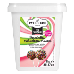 vermicelles multicolores en sucre 1kg