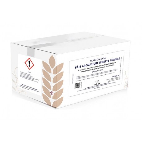Pâte aromatique tendres graines 4 X 2,5 kg