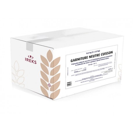 Préparation élaborée pour garniture spécial cuisson neutre x 5kg