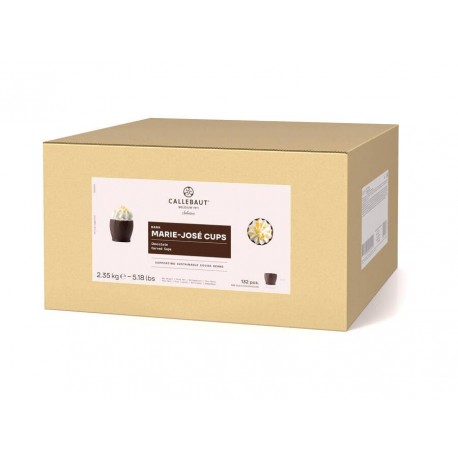 Coque Marie-José 45 x 45 x 55 mm en chocolat 132 pièces