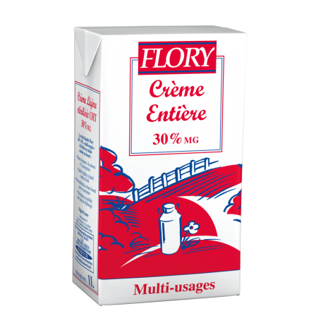 Crème liquide Flory 30 % UHT 1 L